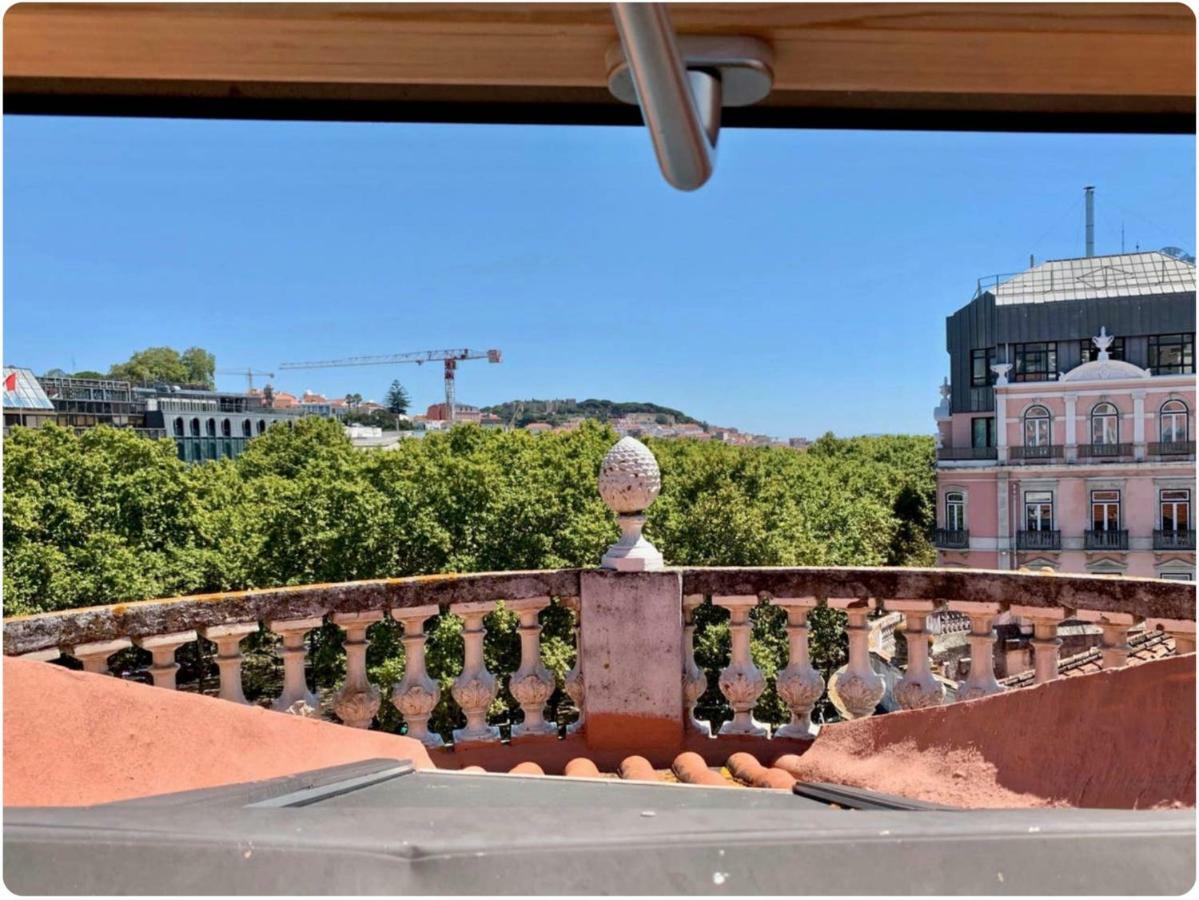 Charming Central Sunny Penthouse Lisbona Esterno foto