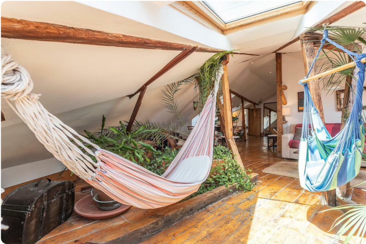Charming Central Sunny Penthouse Lisbona Esterno foto