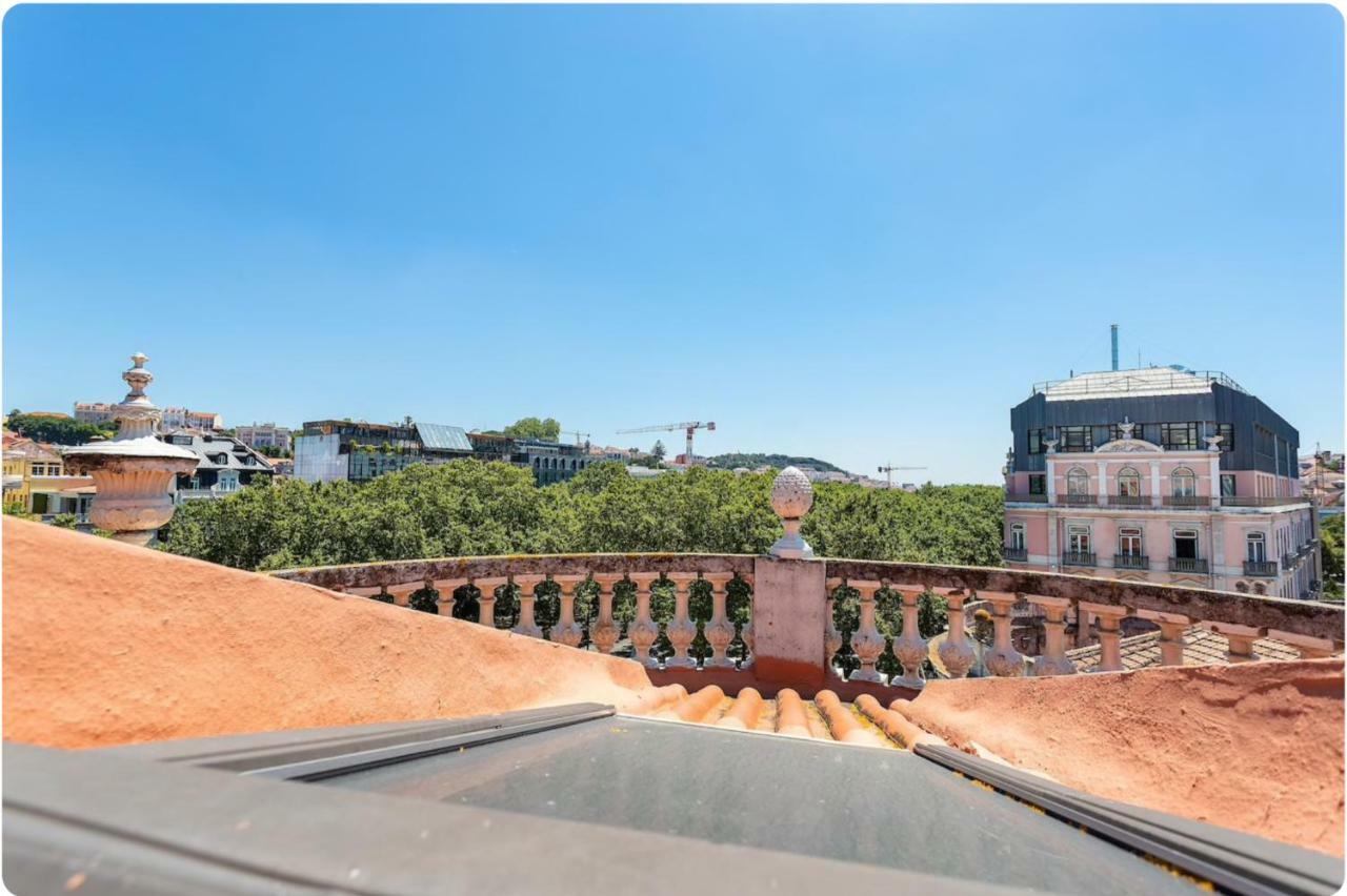 Charming Central Sunny Penthouse Lisbona Esterno foto